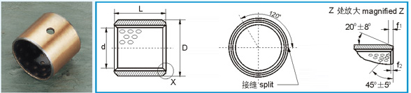 SF-2 标准衬套尺寸